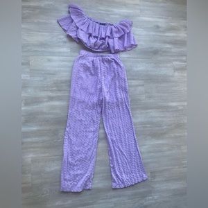 Shein Purple Matching Set
